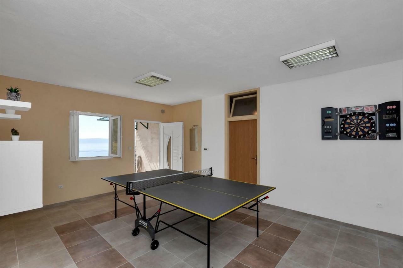 Villa Makar,Heated Pool,Gym,Grill,Seaview Makarska Dış mekan fotoğraf