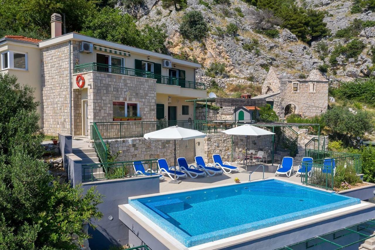 Villa Makar,Heated Pool,Gym,Grill,Seaview Makarska Dış mekan fotoğraf