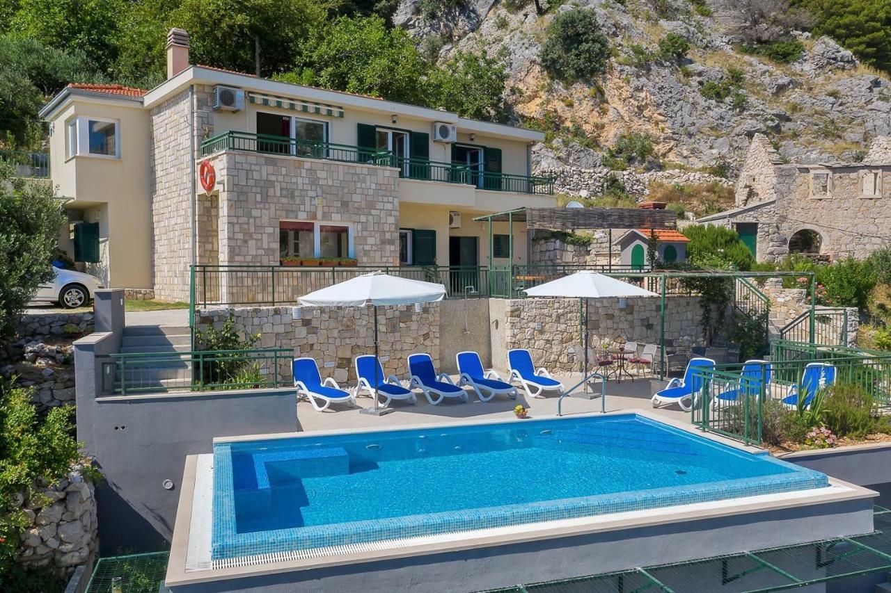 Villa Makar,Heated Pool,Gym,Grill,Seaview Makarska Dış mekan fotoğraf
