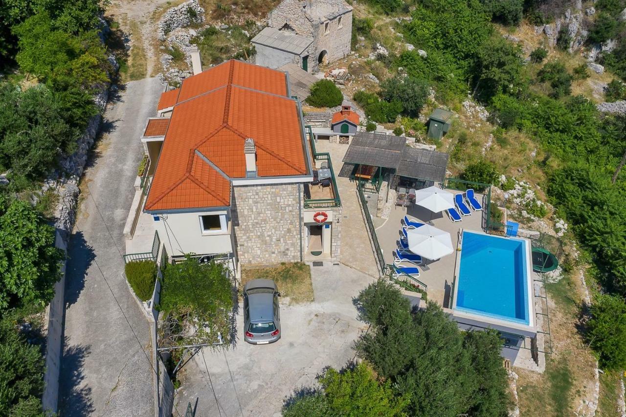Villa Makar,Heated Pool,Gym,Grill,Seaview Makarska Dış mekan fotoğraf