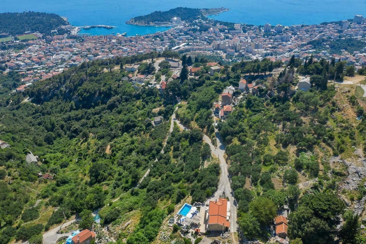 Villa Makar,Heated Pool,Gym,Grill,Seaview Makarska Dış mekan fotoğraf